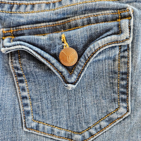 SIZE 29 7/8 *Vigoss Studio Jeans Boot Cut, Flap Pocket - Picture 12 of 13